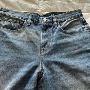 J Crew Slouchy Boyfriend Jean Light Wash Denim Oversized Loose Straight Leg